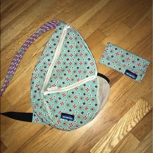 Kavu rope bag, with matching wallet
